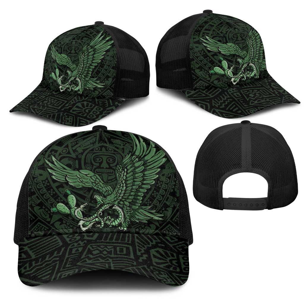 Green Mexico Aztec Mesh Trucker Cap Special Edition Heritage - Wonder Print Shop
