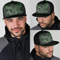 Green Mexico Aztec Mesh Trucker Cap Special Edition Heritage - Wonder Print Shop