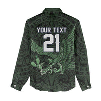 Green Mexico Aztec Custom Women Casual Shirt Special Edition Heritage - Wonder Print Shop