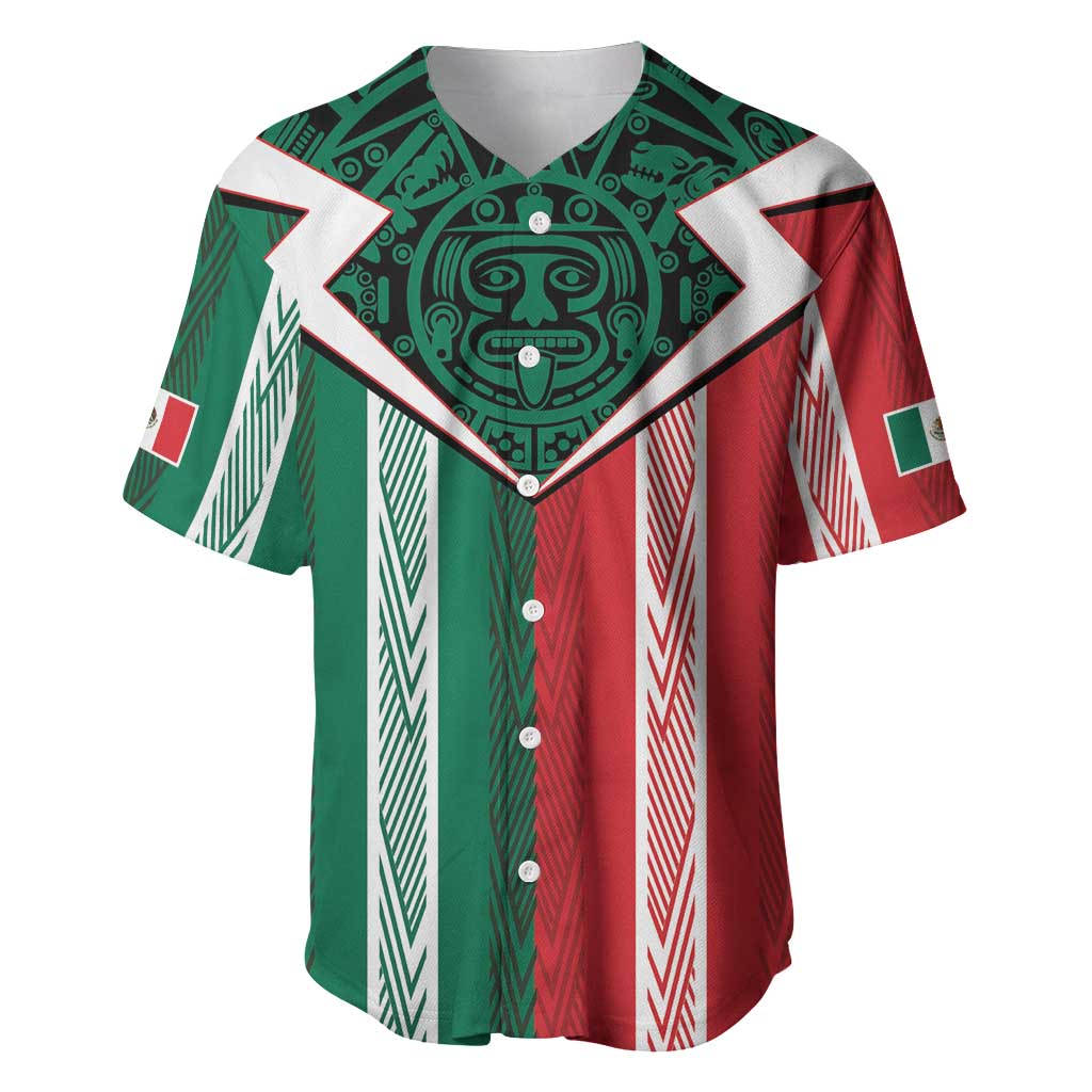 Custom World Soccer Mexico 2026 Baseball Jersey El Tri Colors Heritage - Wonder Print Shop