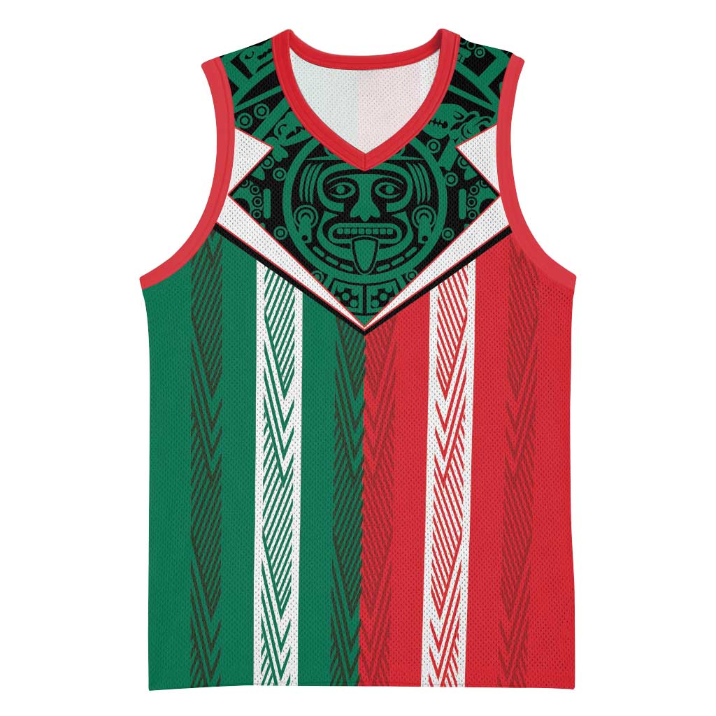 Custom World Soccer Mexico 2026 Basketball Jersey El Tri Colors Heritage - Wonder Print Shop