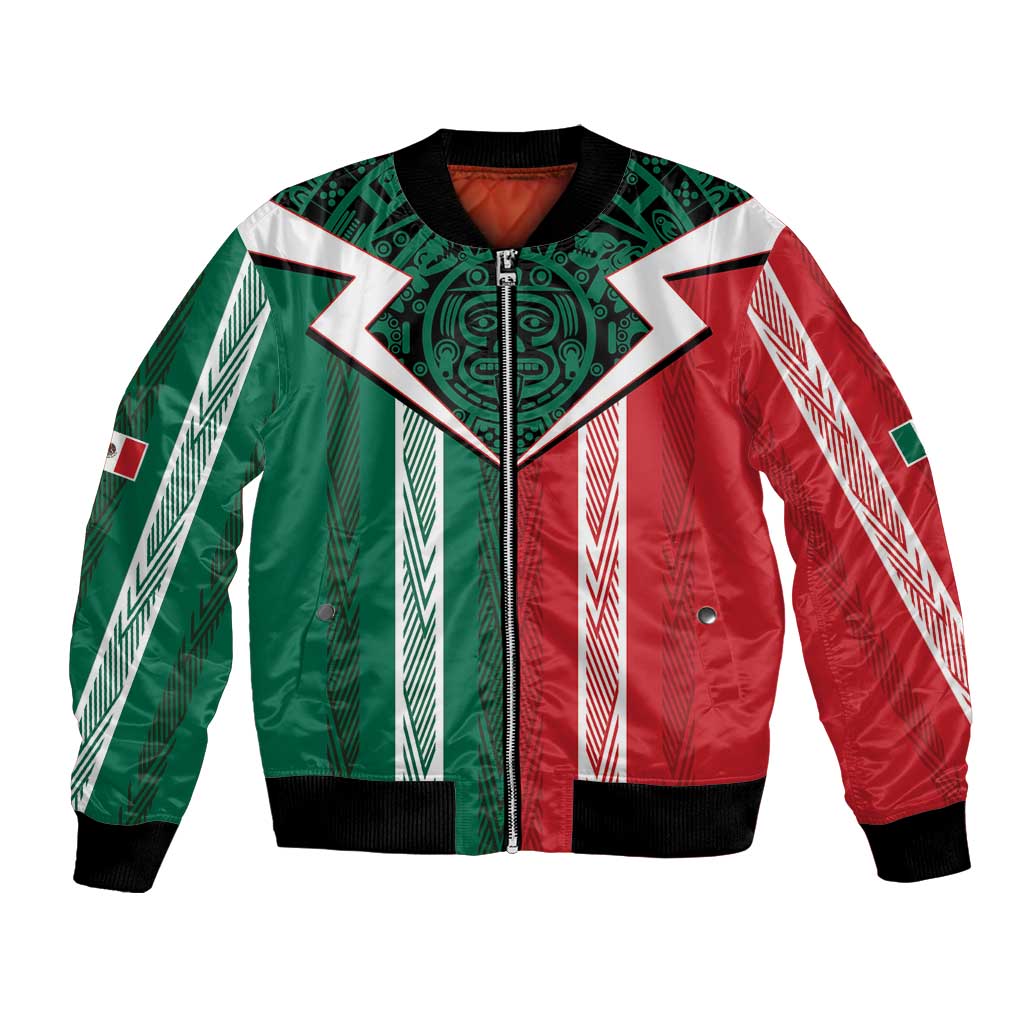 Custom World Soccer Mexico 2026 Bomber Jacket El Tri Colors Heritage - Wonder Print Shop
