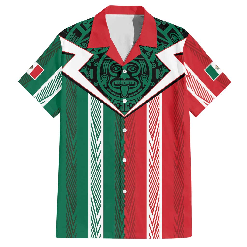 Custom World Soccer Mexico 2026 Hawaiian Shirt El Tri Colors Heritage - Wonder Print Shop