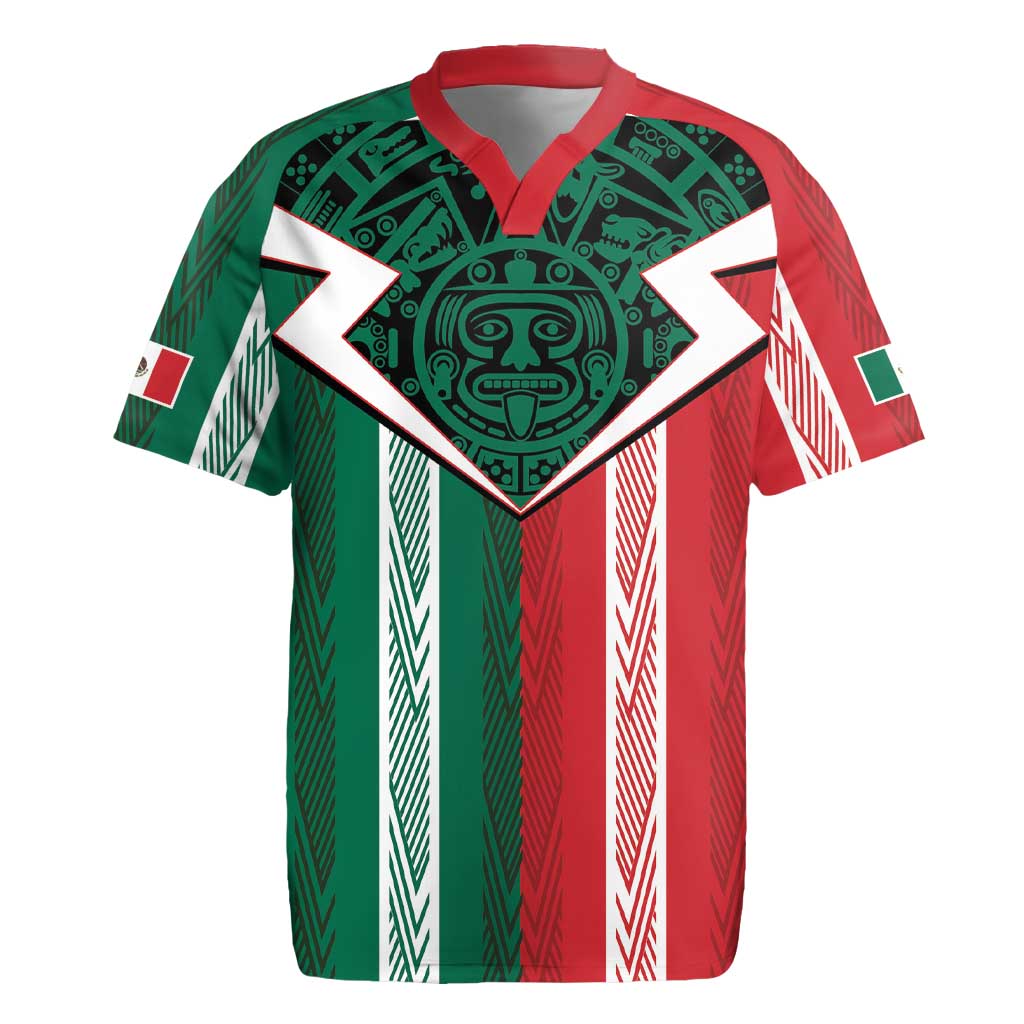 Custom World Soccer Mexico 2026 Rugby Jersey El Tri Colors Heritage - Wonder Print Shop