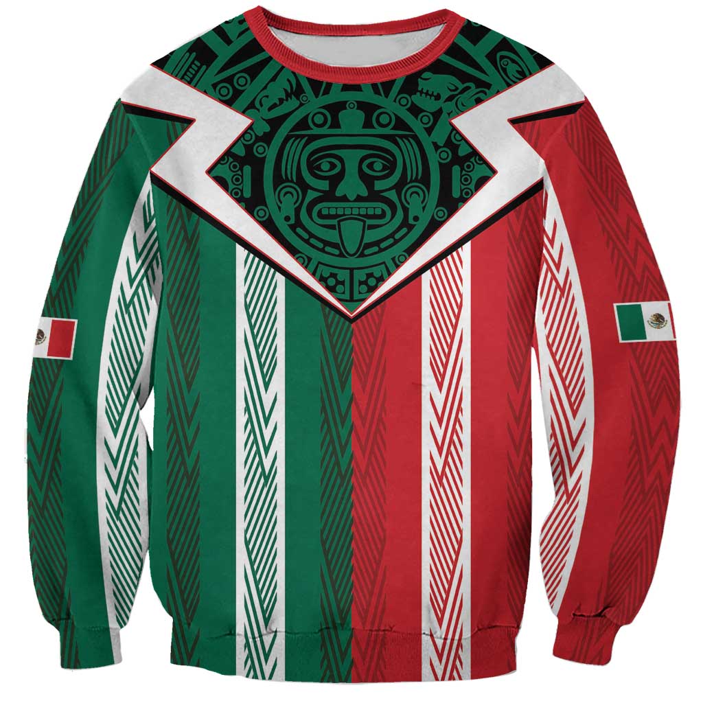 Custom World Soccer Mexico 2026 Sweatshirt El Tri Colors Heritage - Wonder Print Shop