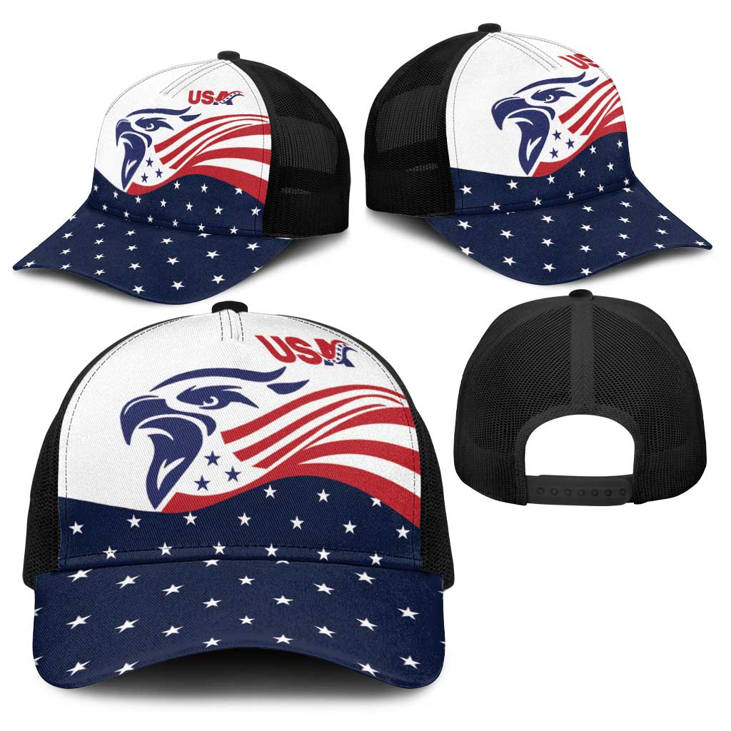 United States Soccer Baseball Net Cap Stars and Stripes Special Edition Heritage - Wonder Print Shop