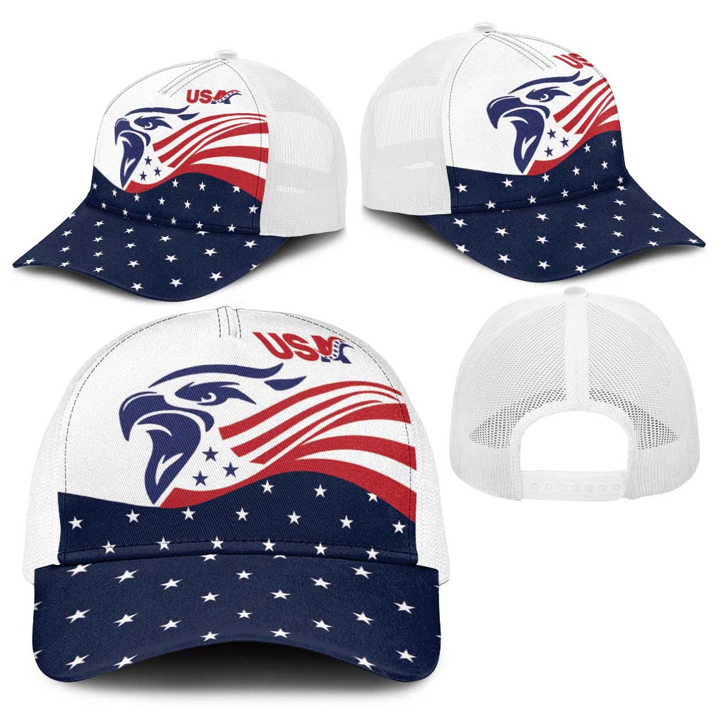 United States Soccer Baseball Net Cap Stars and Stripes Special Edition Heritage - Wonder Print Shop