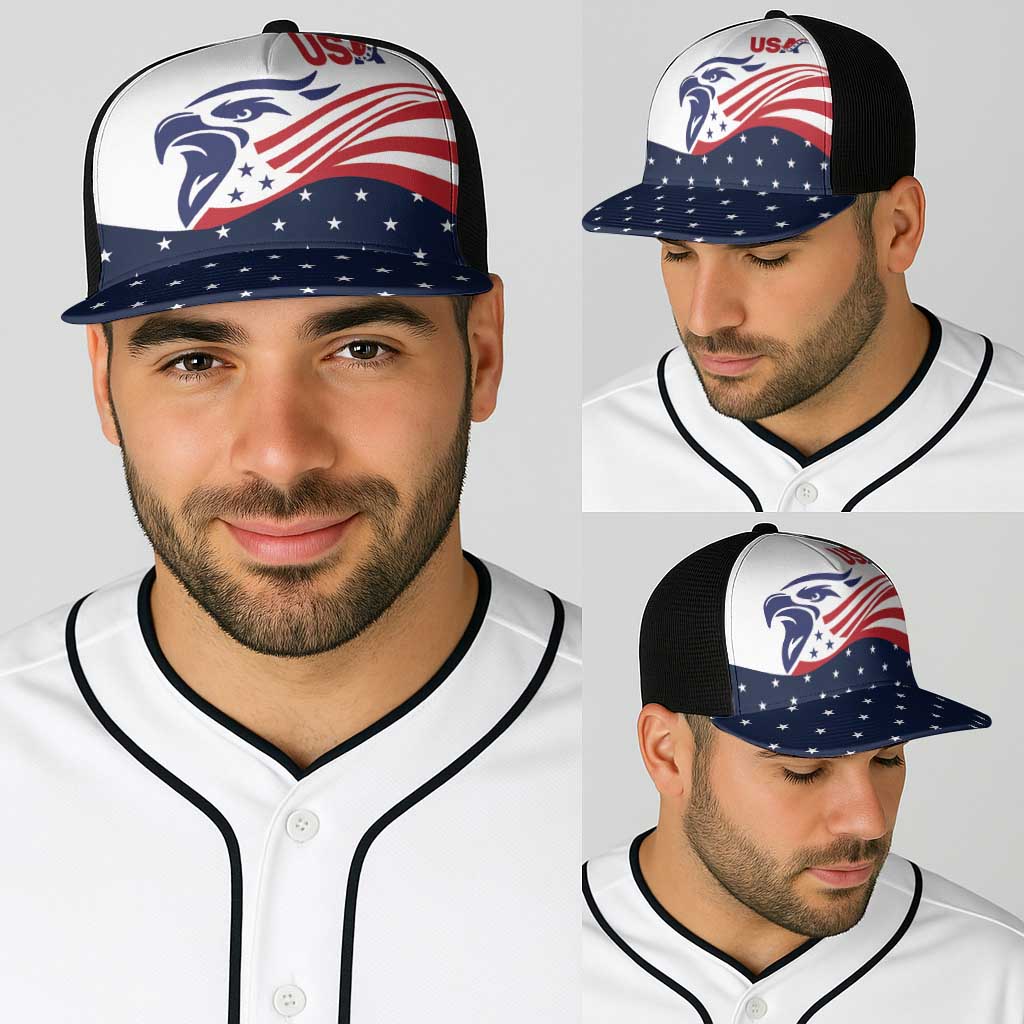 United States Soccer Baseball Net Cap Stars and Stripes Special Edition Heritage - Wonder Print Shop