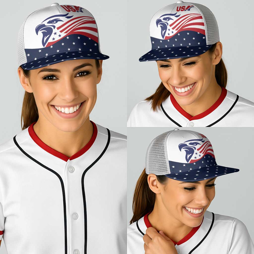 United States Soccer Baseball Net Cap Stars and Stripes Special Edition Heritage - Wonder Print Shop