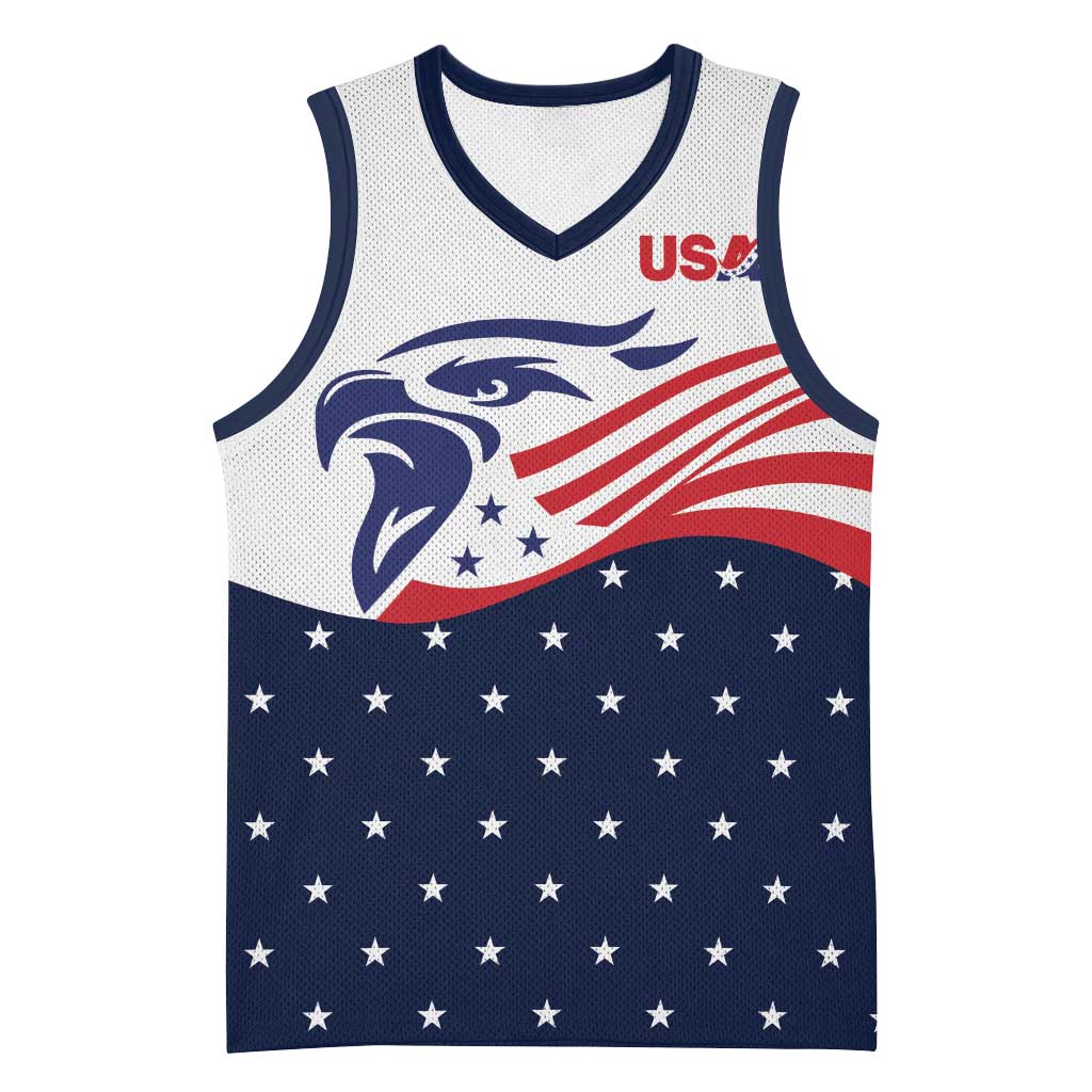 United States Soccer Basketball Jersey Stars and Stripes Special Edition Heritage - Wonder Print Shop