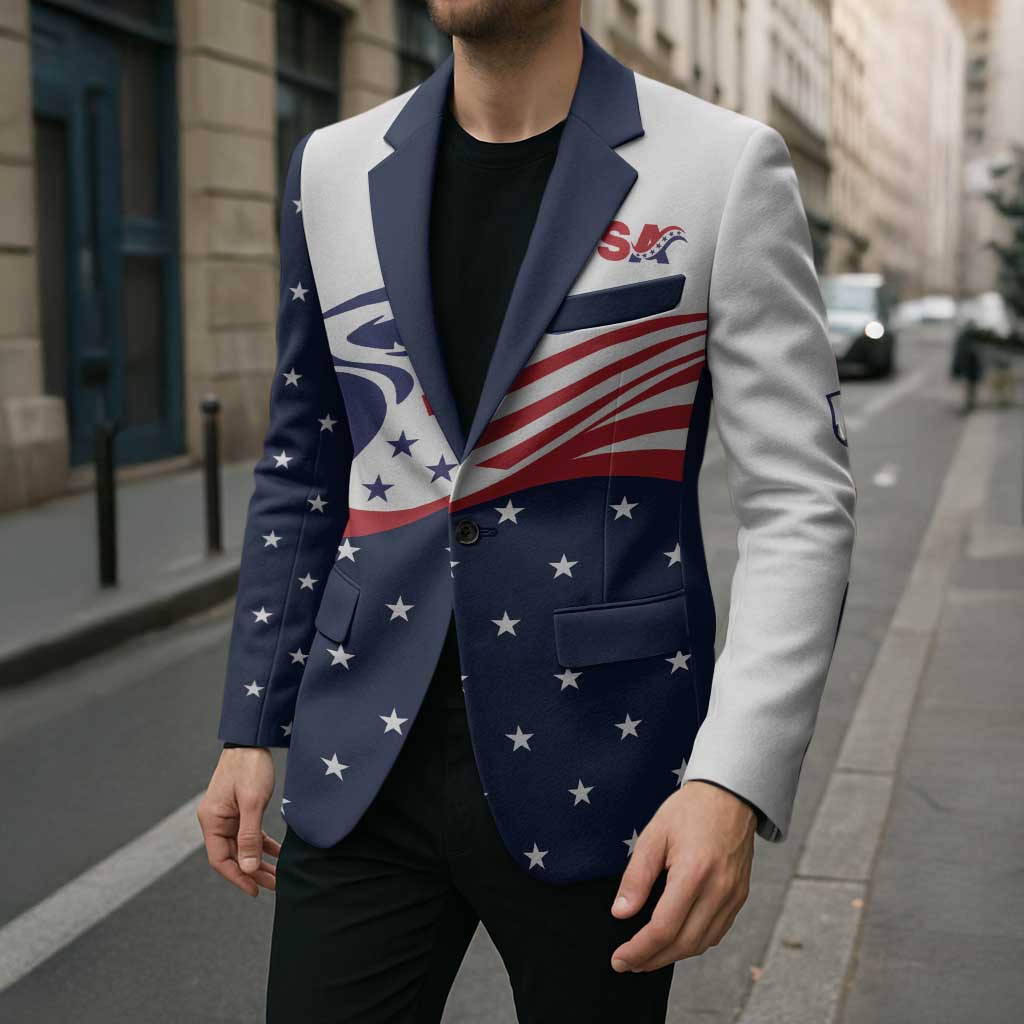 United States Soccer Blazer Stars and Stripes Special Edition Heritage - Wonder Print Shop