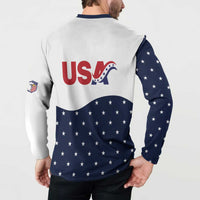 United States Soccer Button Sweatshirt Stars and Stripes Special Edition Heritage - Wonder Print Shop