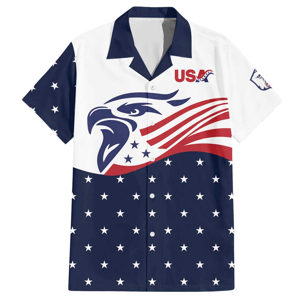 United States Soccer Hawaiian Shirt Stars and Stripes Special Edition Heritage - Wonder Print Shop
