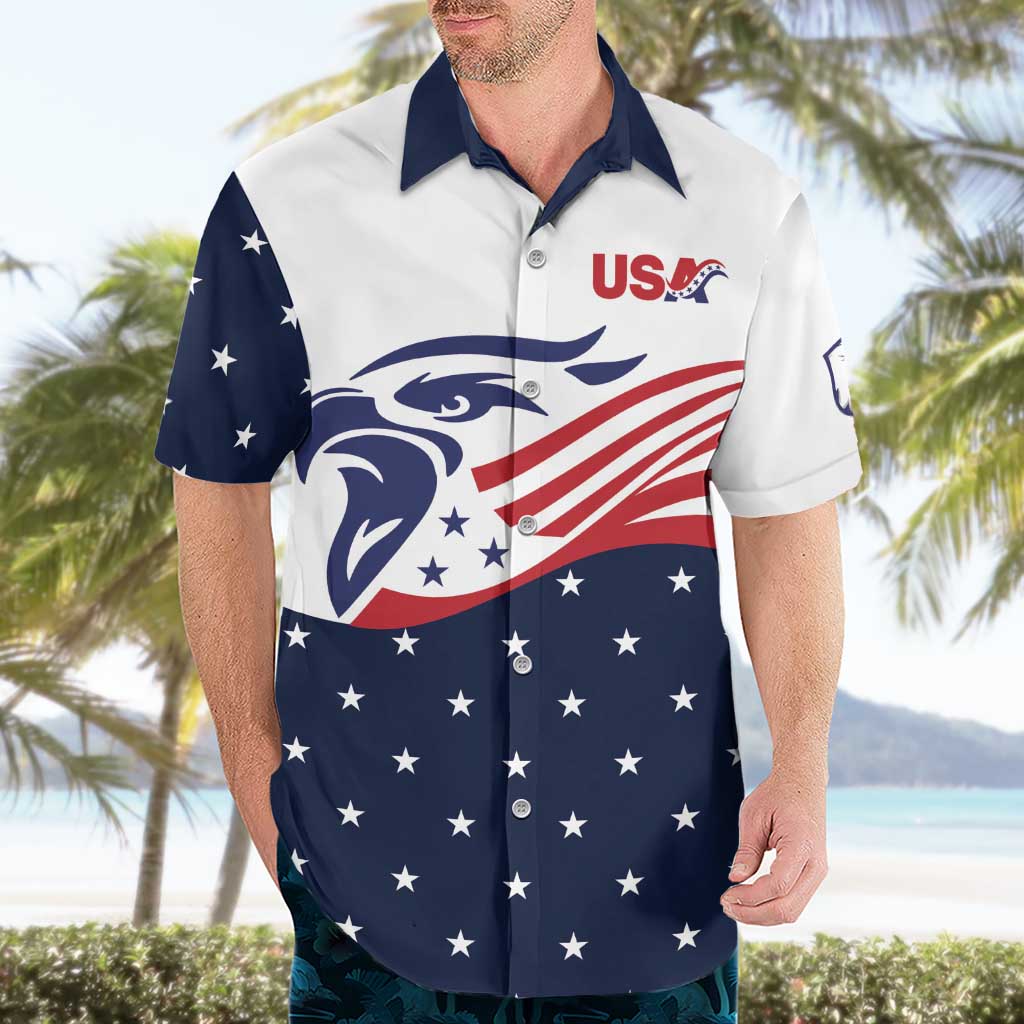 United States Soccer Hawaiian Shirt Stars and Stripes Special Edition Heritage - Wonder Print Shop