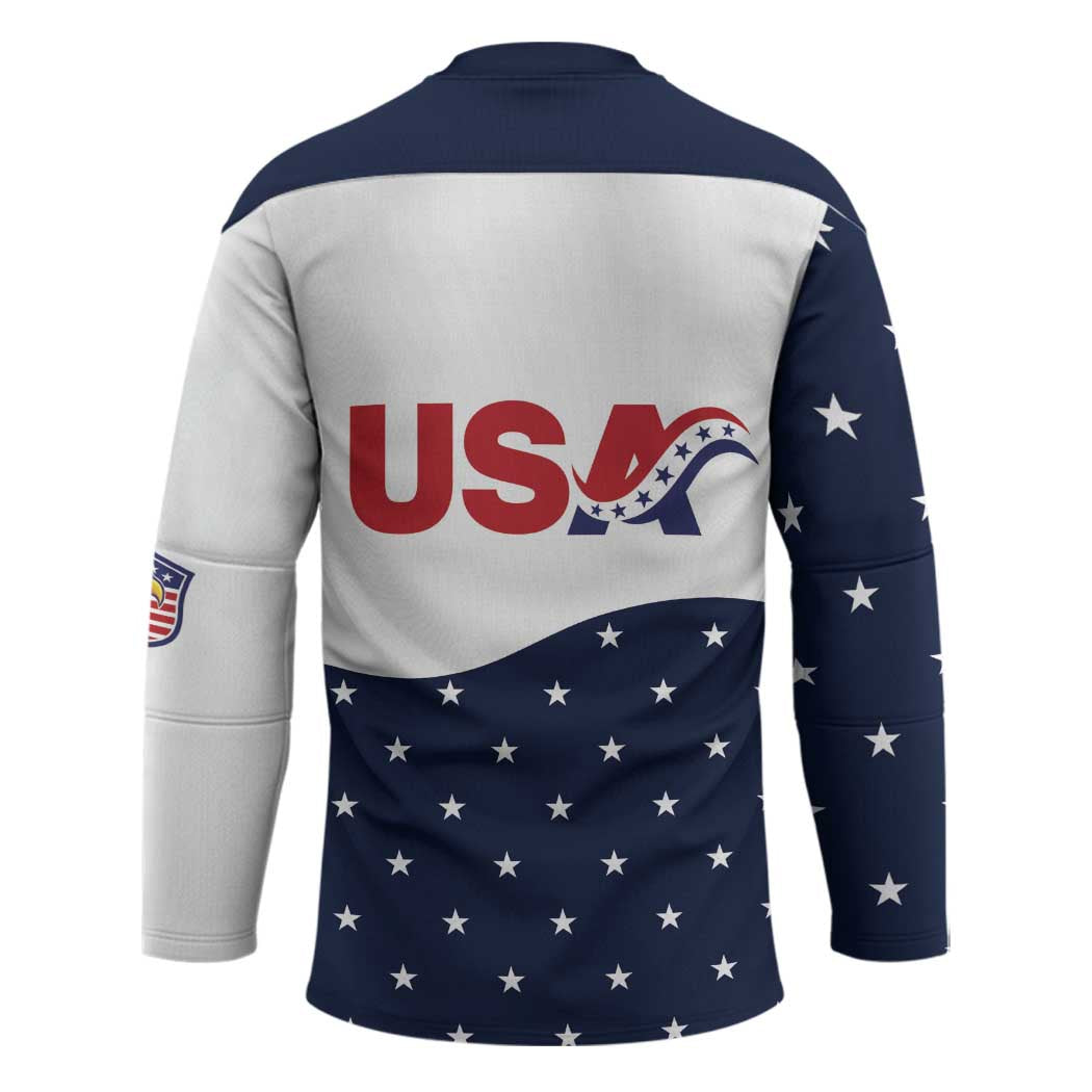United States Soccer Hockey Jersey Stars and Stripes Special Edition Heritage - Wonder Print Shop