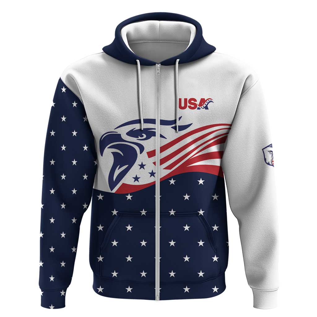 United States Soccer Hoodie Stars and Stripes Special Edition Heritage - Wonder Print Shop