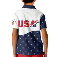 United States Soccer Kid Polo Shirt Stars and Stripes Special Edition Heritage - Wonder Print Shop