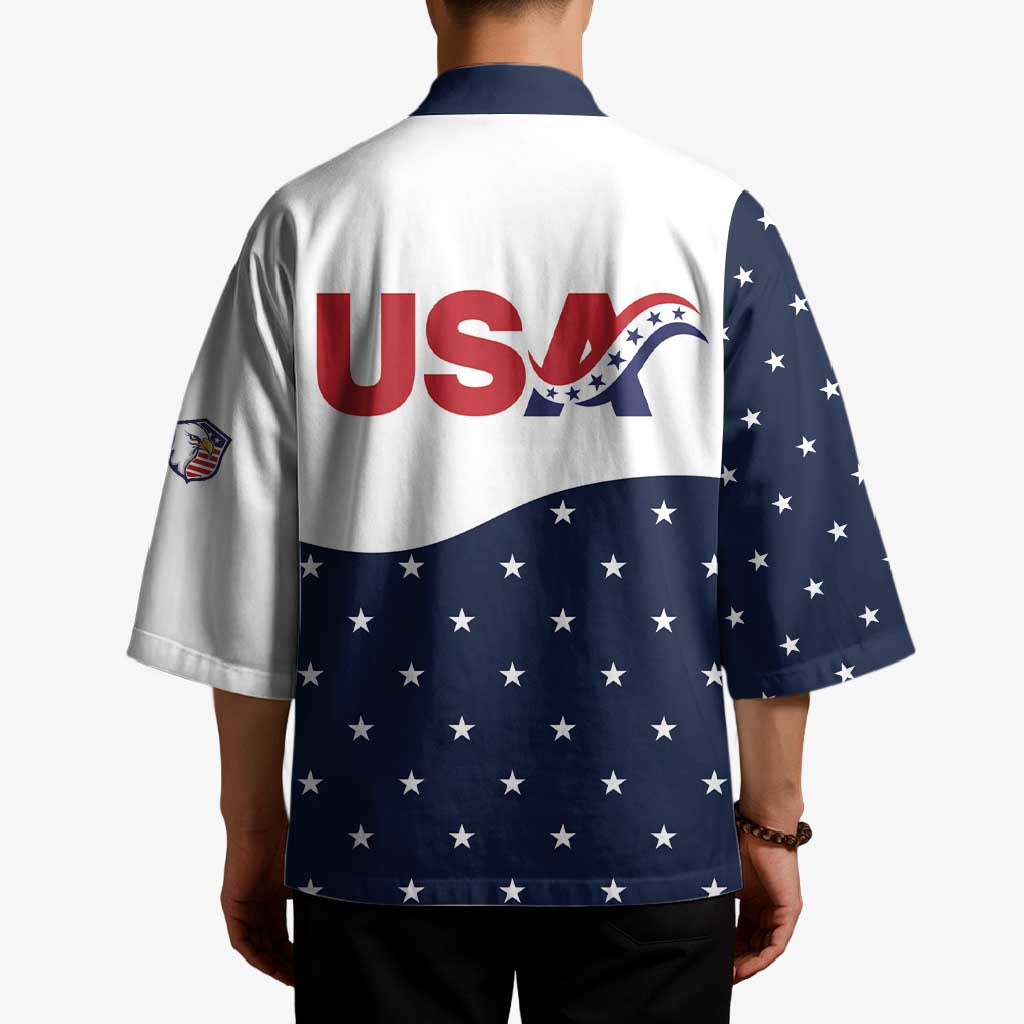 United States Soccer Kimono Stars and Stripes Special Edition Heritage - Wonder Print Shop