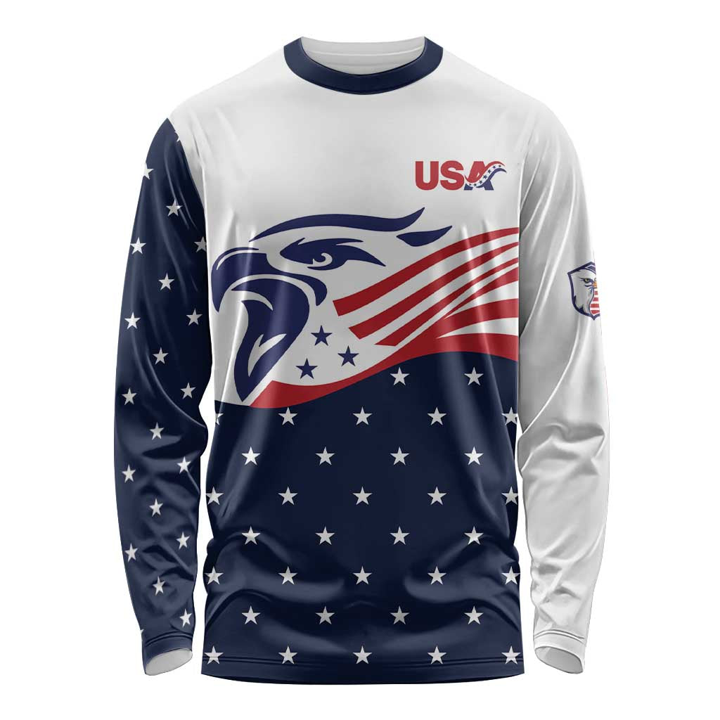 United States Soccer Long Sleeve Shirt Stars and Stripes Special Edition Heritage - Wonder Print Shop