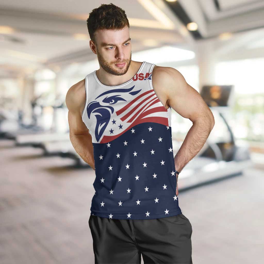 United States Soccer Men Tank Top Stars and Stripes Special Edition Heritage - Wonder Print Shop
