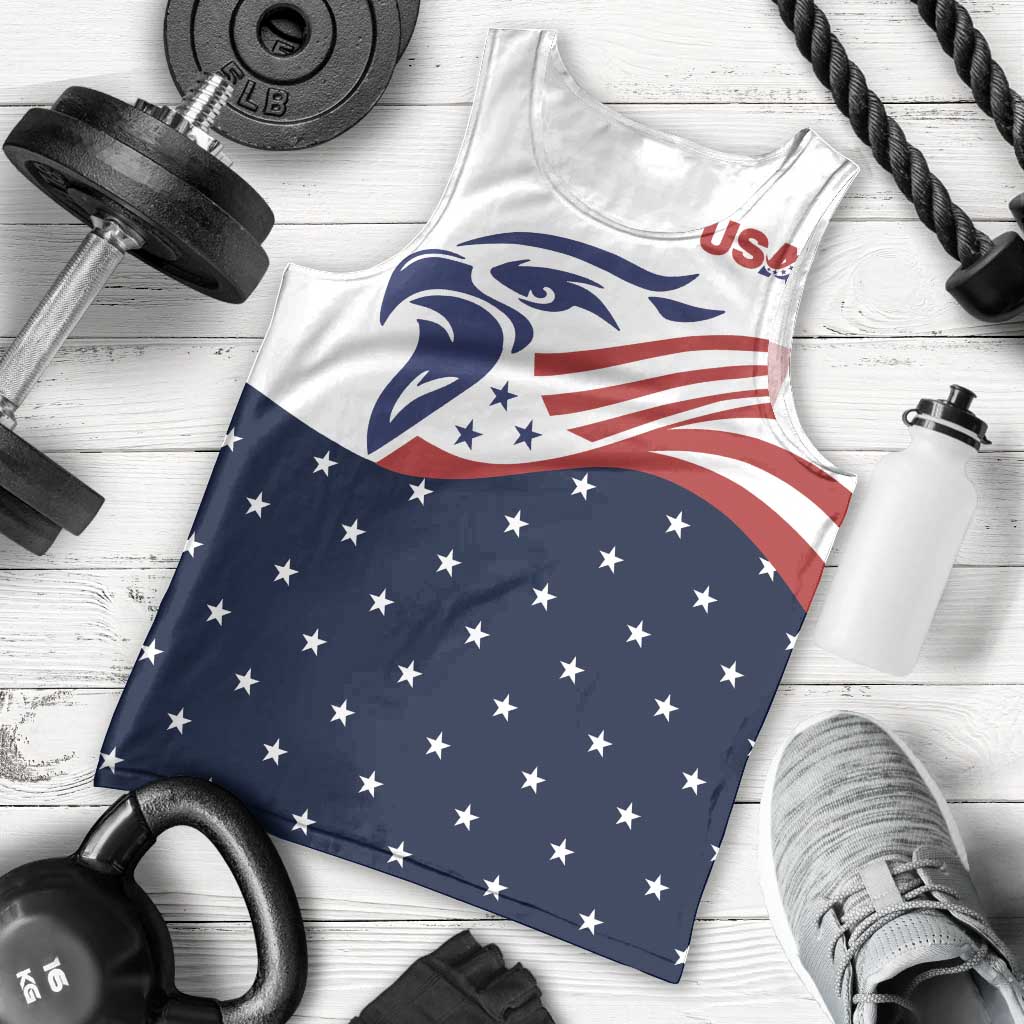 United States Soccer Men Tank Top Stars and Stripes Special Edition Heritage - Wonder Print Shop