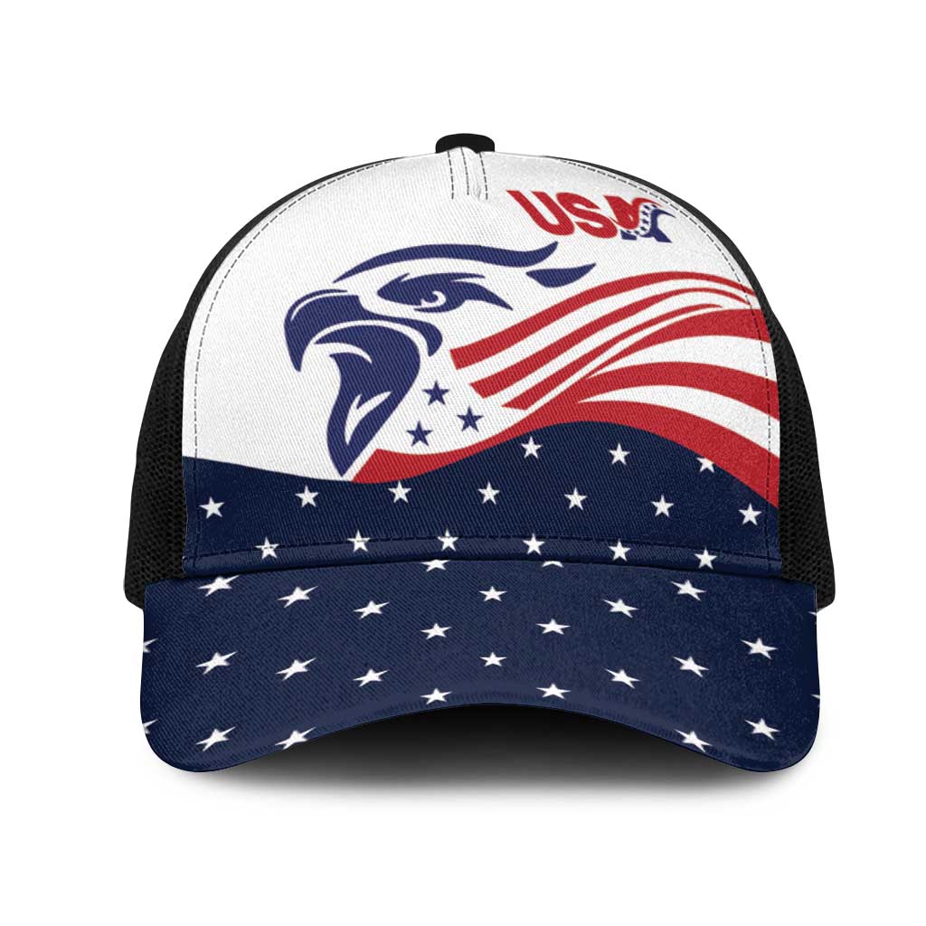 United States Soccer Mesh Trucker Cap Stars and Stripes Special Edition Heritage - Wonder Print Shop