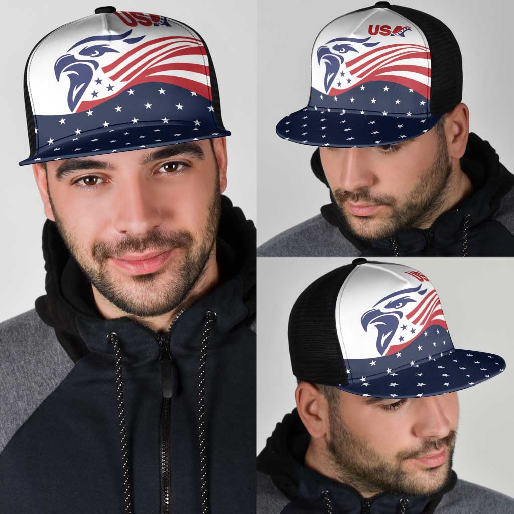 United States Soccer Mesh Trucker Cap Stars and Stripes Special Edition Heritage - Wonder Print Shop