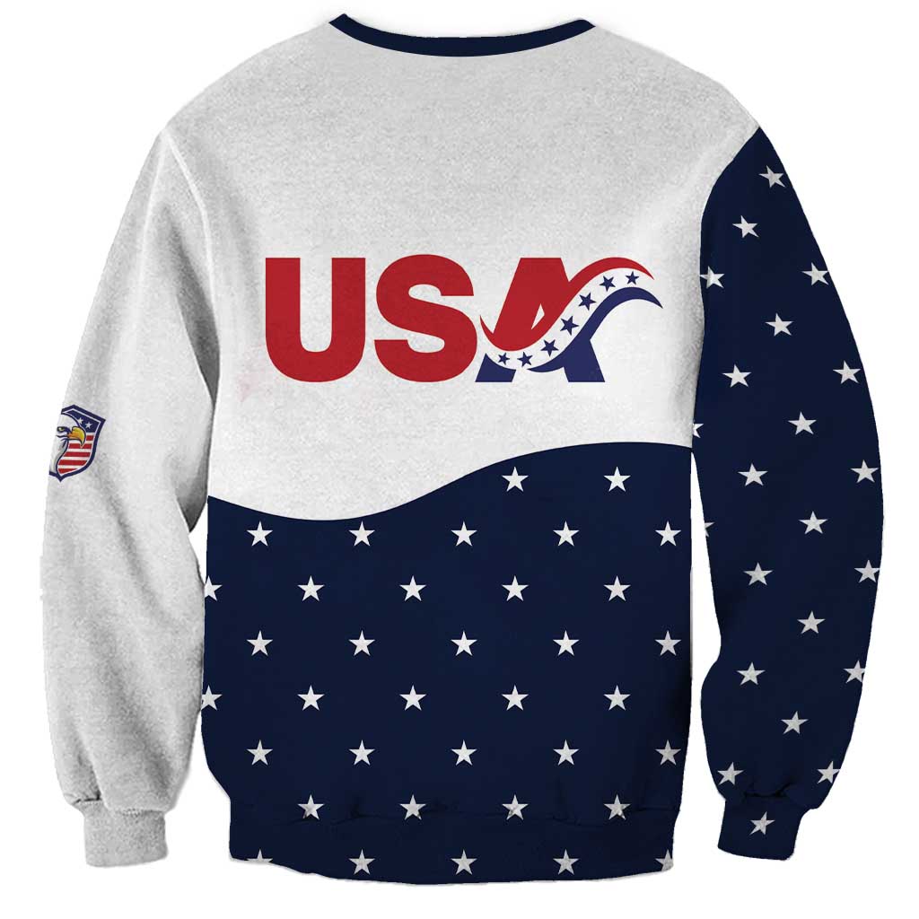 United States Soccer Sweatshirt Stars and Stripes Special Edition Heritage - Wonder Print Shop
