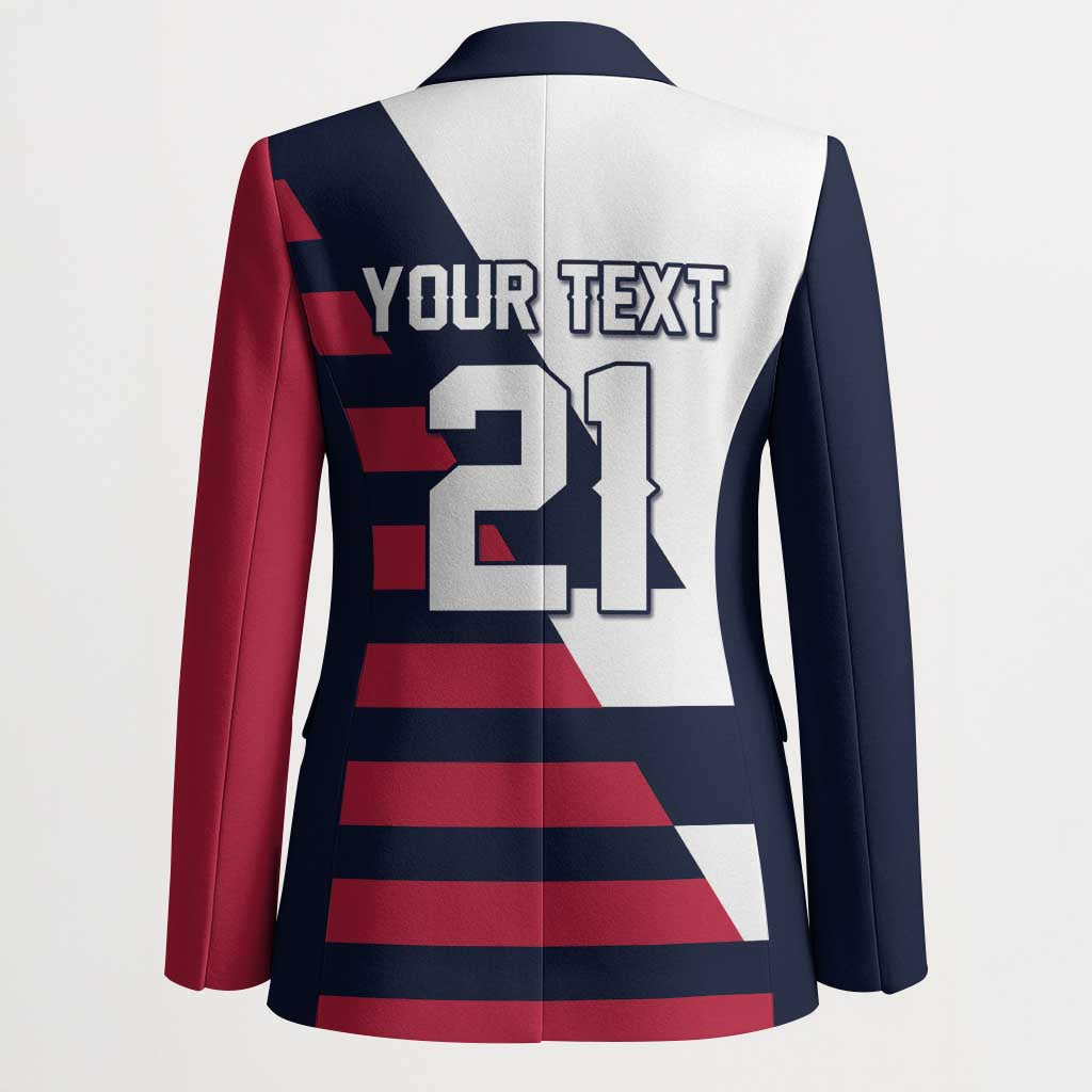 Custom World Soccer United States 2026 Blazer Simple Stars and Stripes - Wonder Print Shop
