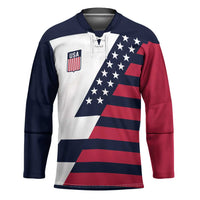 Custom World Soccer United States 2026 Hockey Jersey Simple Stars and Stripes - Wonder Print Shop