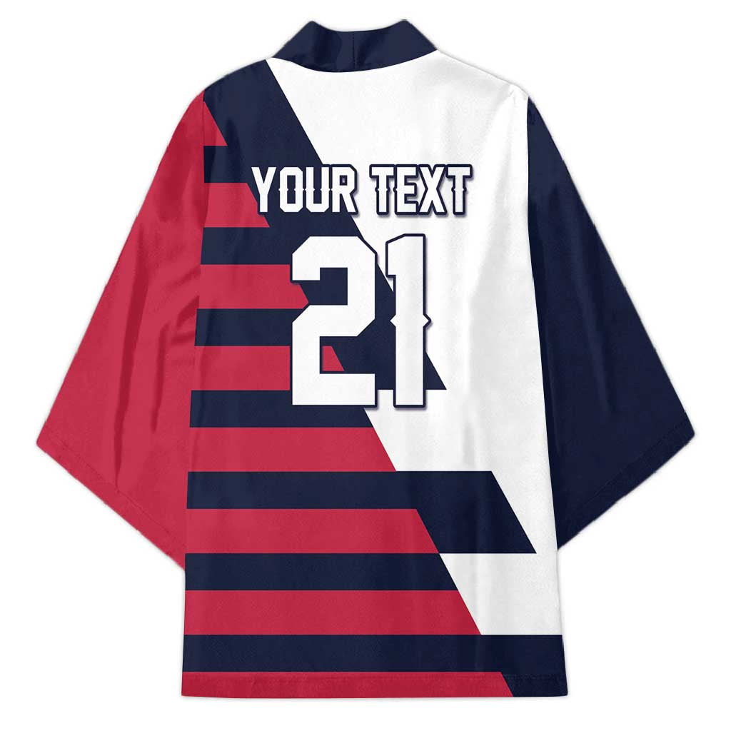 Custom World Soccer United States 2026 Kimono Simple Stars and Stripes - Wonder Print Shop