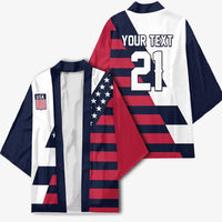 Custom World Soccer United States 2026 Kimono Simple Stars and Stripes - Wonder Print Shop