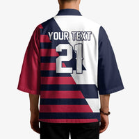 Custom World Soccer United States 2026 Kimono Simple Stars and Stripes - Wonder Print Shop