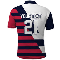 Custom World Soccer United States 2026 Polo Shirt Simple Stars and Stripes - Wonder Print Shop