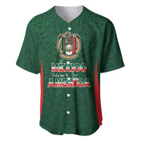 Custom Mexico Football Dream 2026 Baseball Jersey Aztec Take Me To America