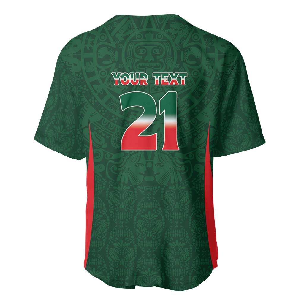 Custom Mexico Football Dream 2026 Baseball Jersey Aztec Take Me To America