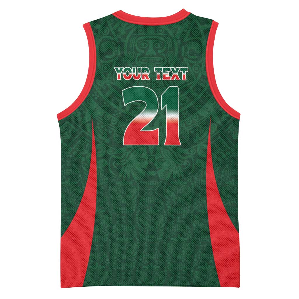 Custom Mexico Football Dream 2026 Basketball Jersey Aztec Take Me To America