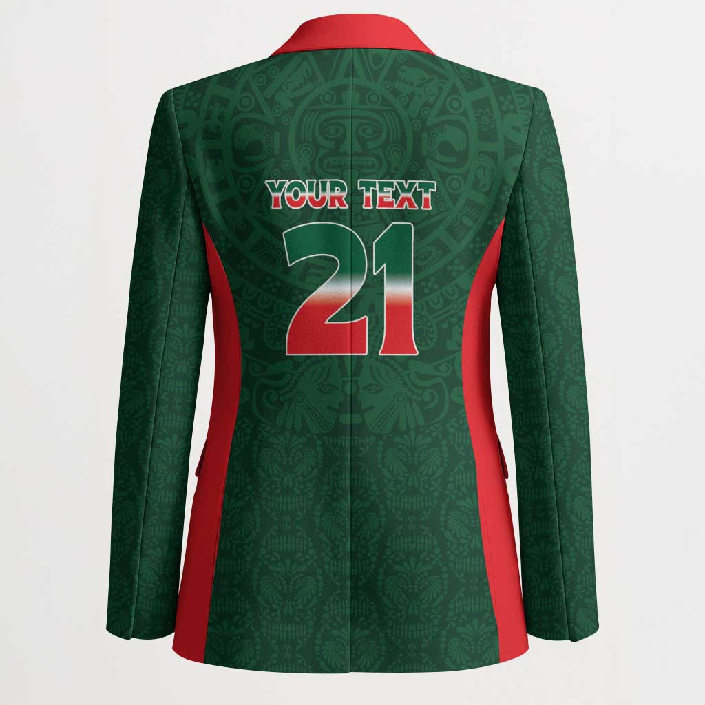 Custom Mexico Football Dream 2026 Blazer Aztec Take Me To America