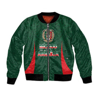 Custom Mexico Football Dream 2026 Bomber Jacket Aztec Take Me To America