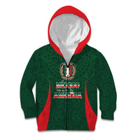 Custom Mexico Football Dream 2026 Kid Hoodie Aztec Take Me To America