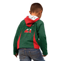 Custom Mexico Football Dream 2026 Kid Hoodie Aztec Take Me To America
