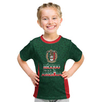 Custom Mexico Football Dream 2026 Kid T Shirt Aztec Take Me To America