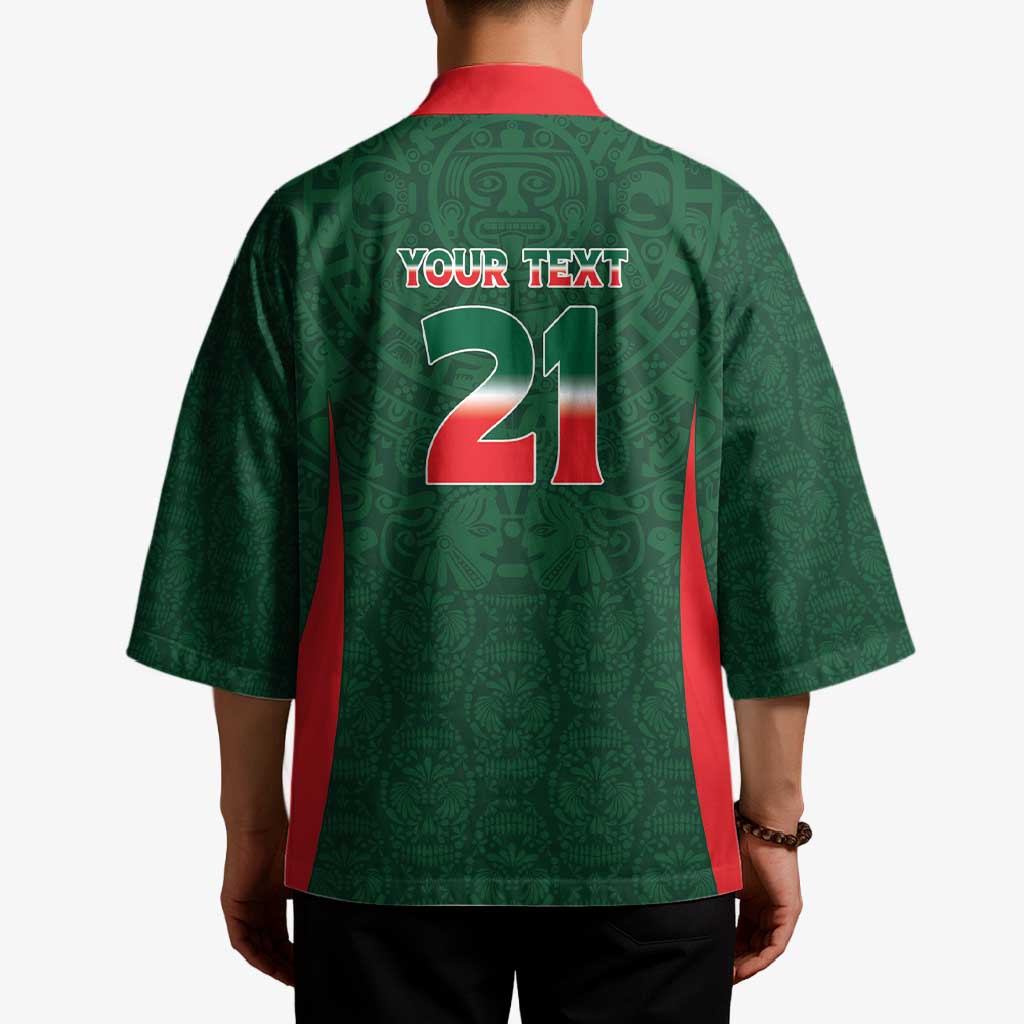 Custom Mexico Football Dream 2026 Kimono Aztec Take Me To America