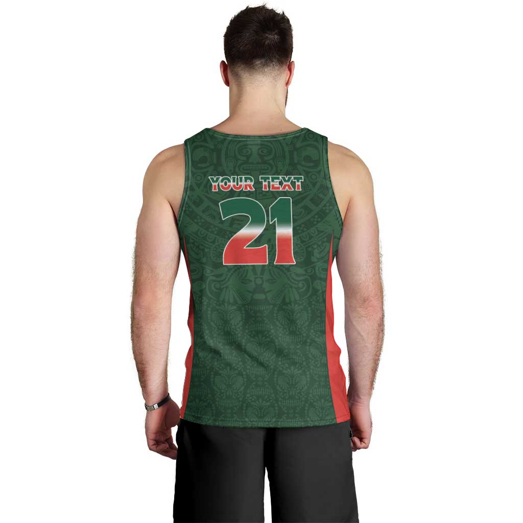Custom Mexico Football Dream 2026 Men Tank Top Aztec Take Me To America