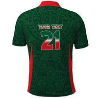 Custom Mexico Football Dream 2026 Polo Shirt Aztec Take Me To America