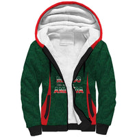 Custom Mexico Football Dream 2026 Sherpa Hoodie Aztec Take Me To America