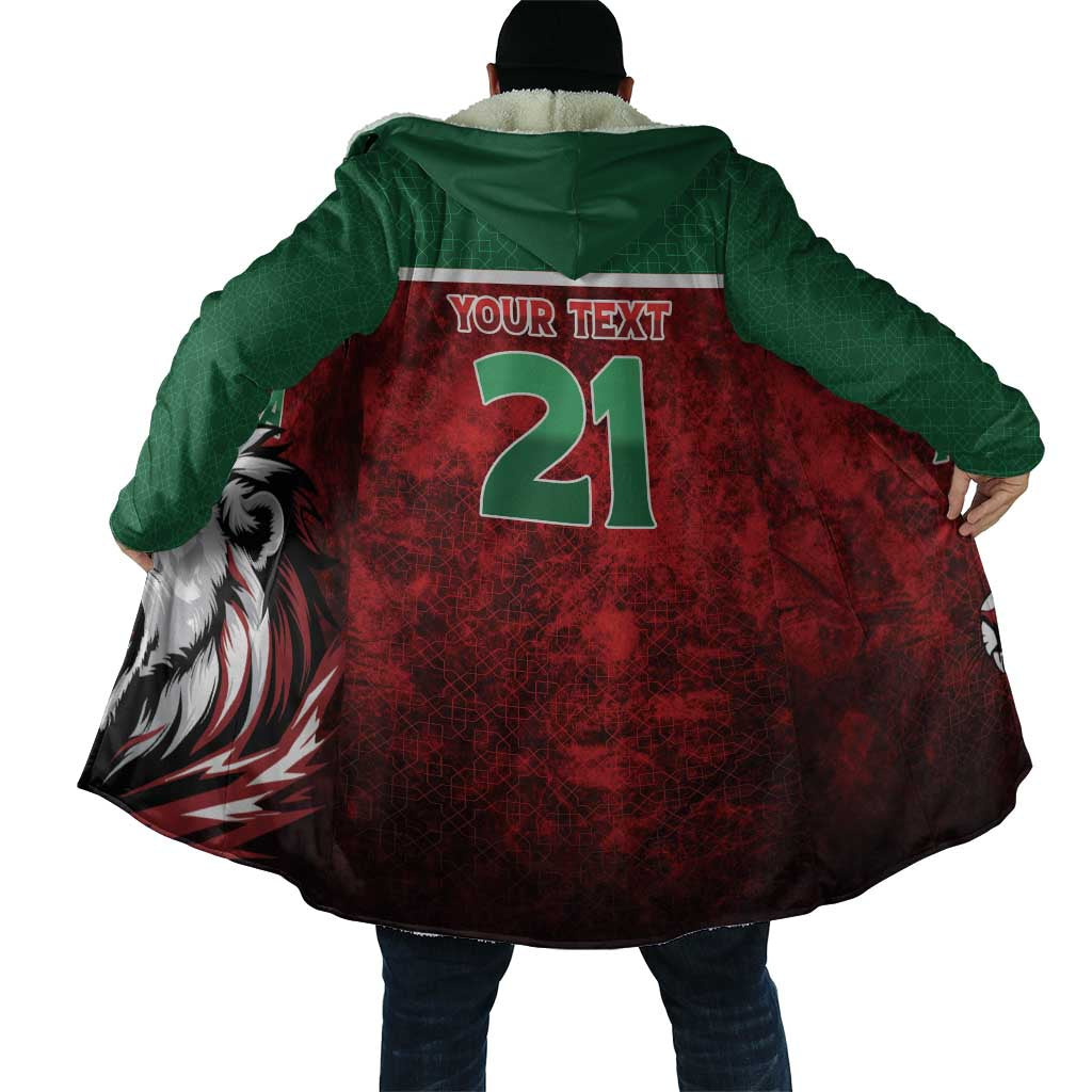Custom Morocco Football Dream 2026 Cloak Atlas Lions Journey To America
