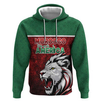 Custom Morocco Football Dream 2026 Hoodie Atlas Lions Journey To America