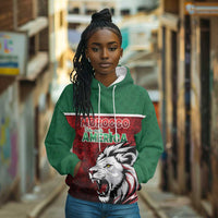 Custom Morocco Football Dream 2026 Hoodie Atlas Lions Journey To America