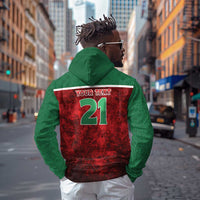 Custom Morocco Football Dream 2026 Hoodie Atlas Lions Journey To America